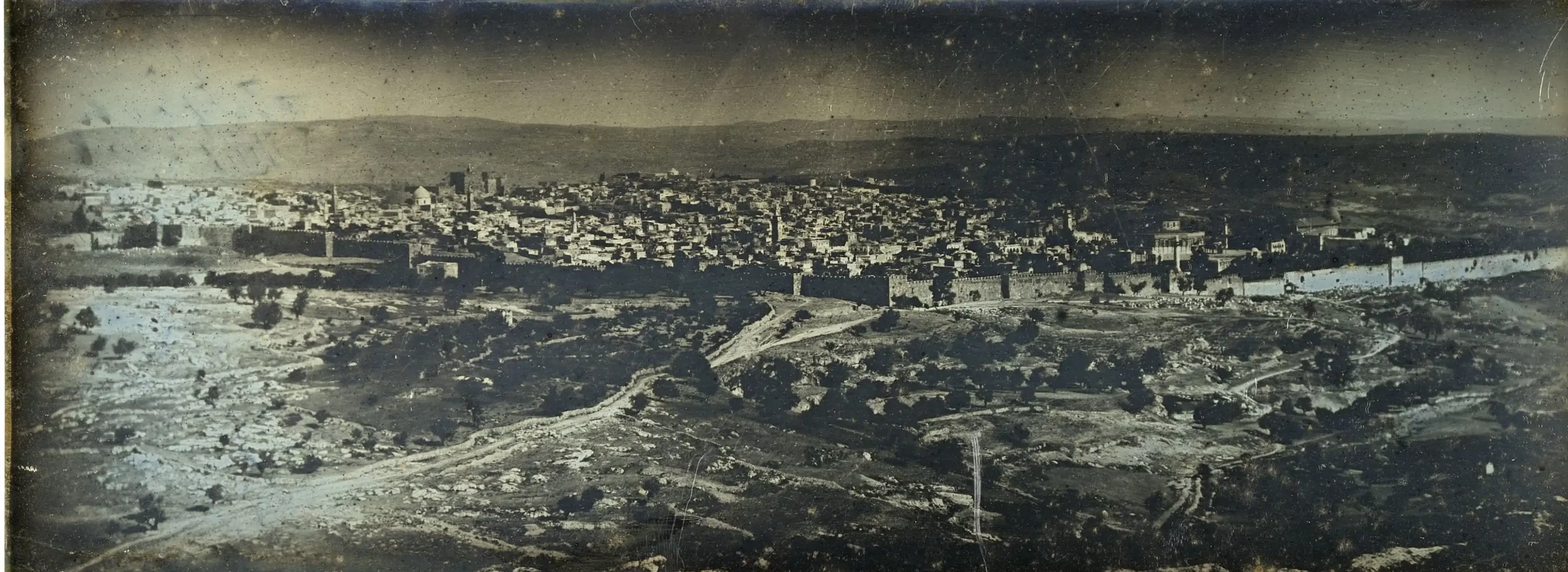 Premières photos de Jérusalem - Girault de Prangey