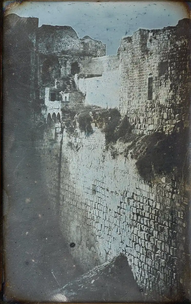 Premières photos de Jérusalem - Girault de Prangey