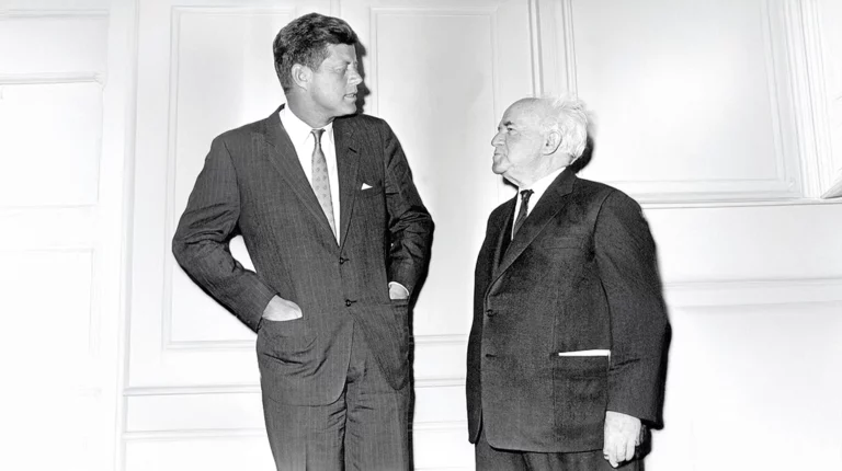 Ben Gourion et JFK