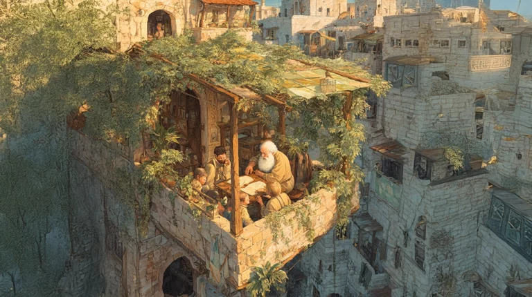 La Souka bancale du Tsaddik